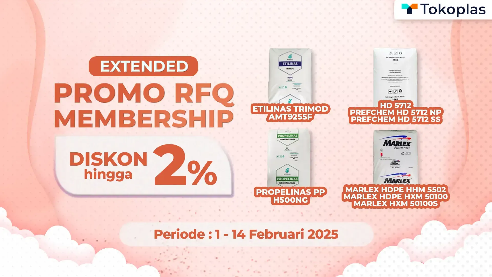 FEBULOUS DEALS⚡ Promo RFQ Membership Diperpanjang!