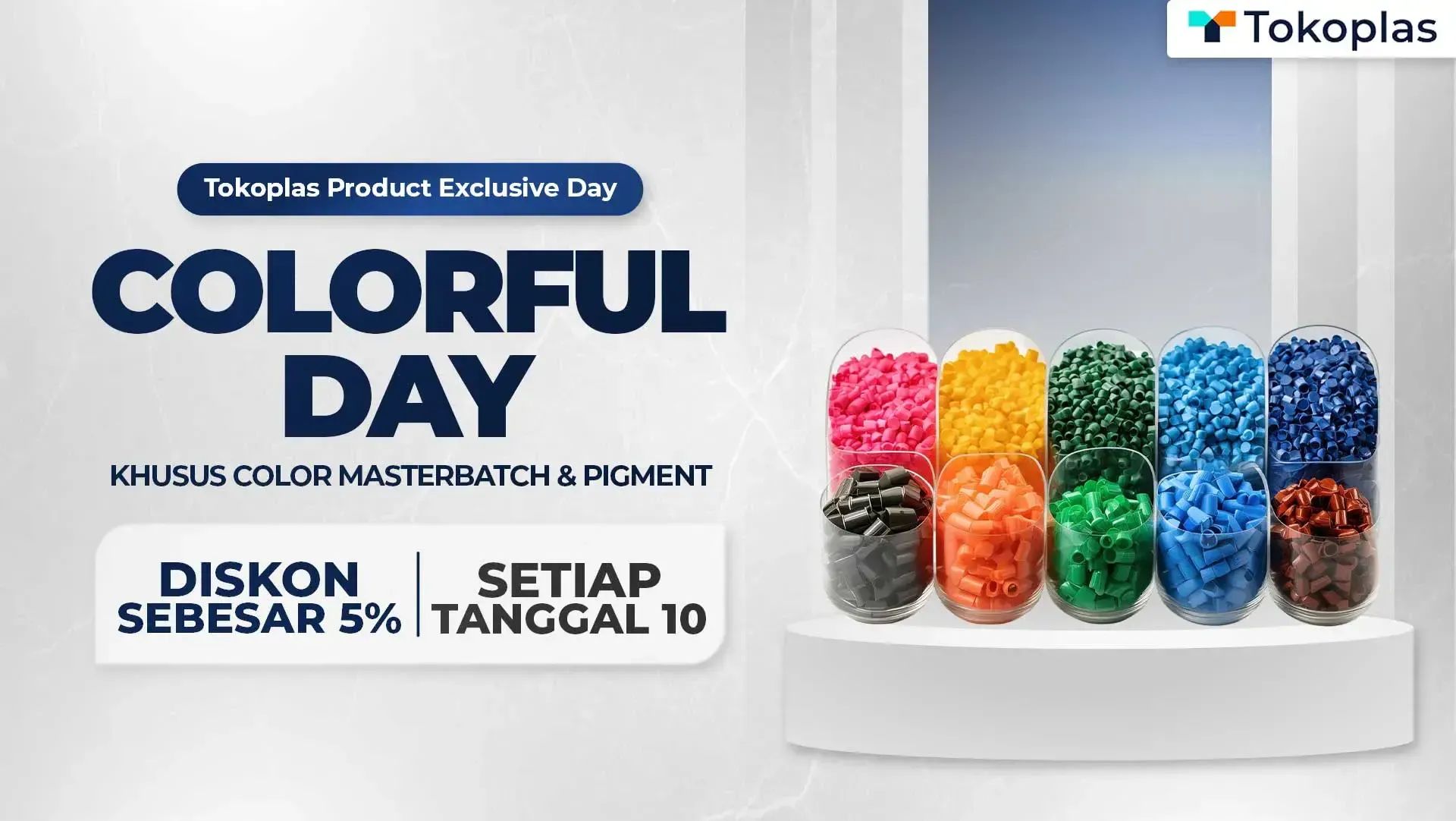 Tokoplas Product Exclusive Day: Colorful Day
