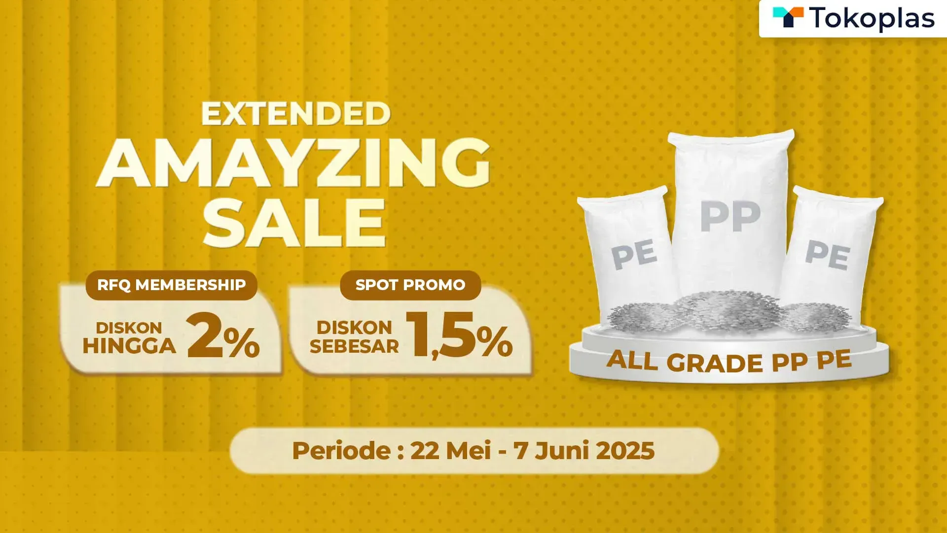 EXTENDED AMAYZING SALE - DISKON HINGGA 2%🤩