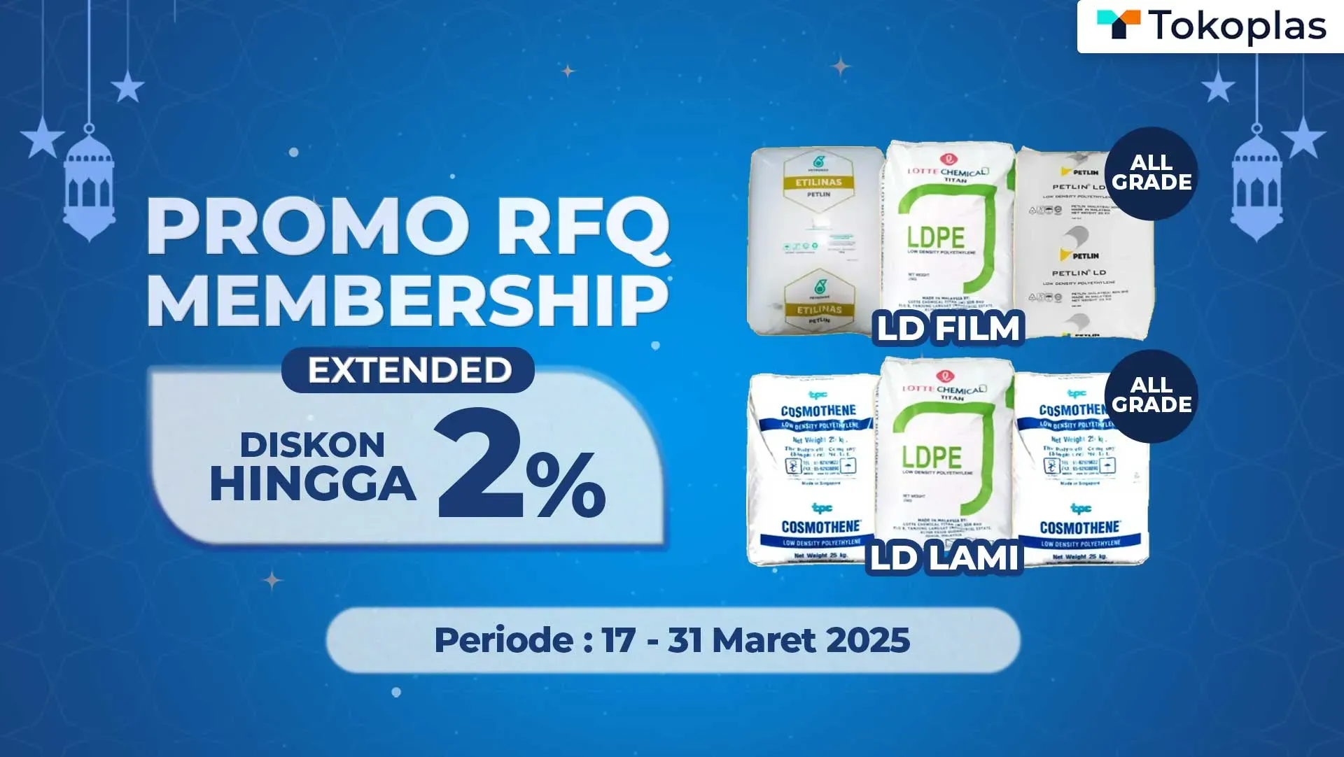 PROMO RFQ MEMBERSHIP MARET DIPERPANJANG