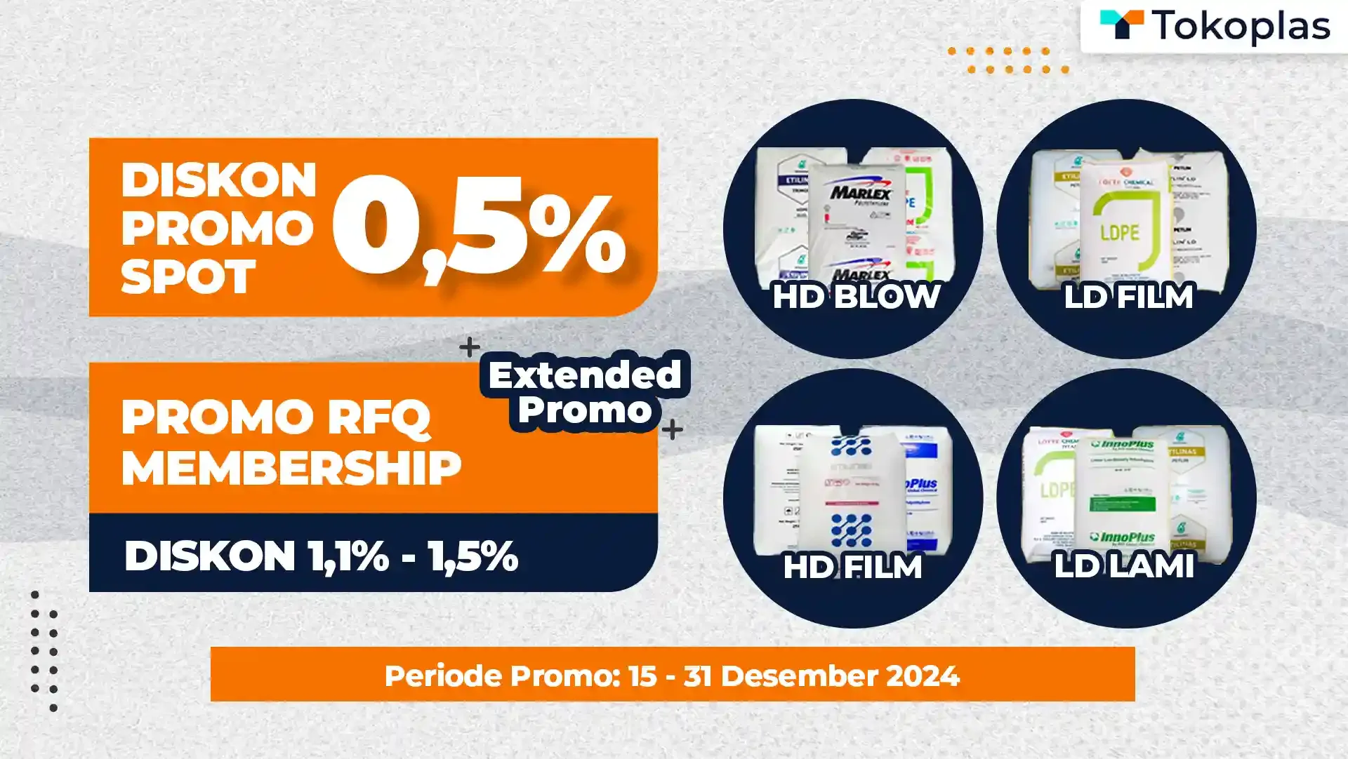 PROMO RFQ MEMBERSHIP & SPOT AKHIR TAHUN