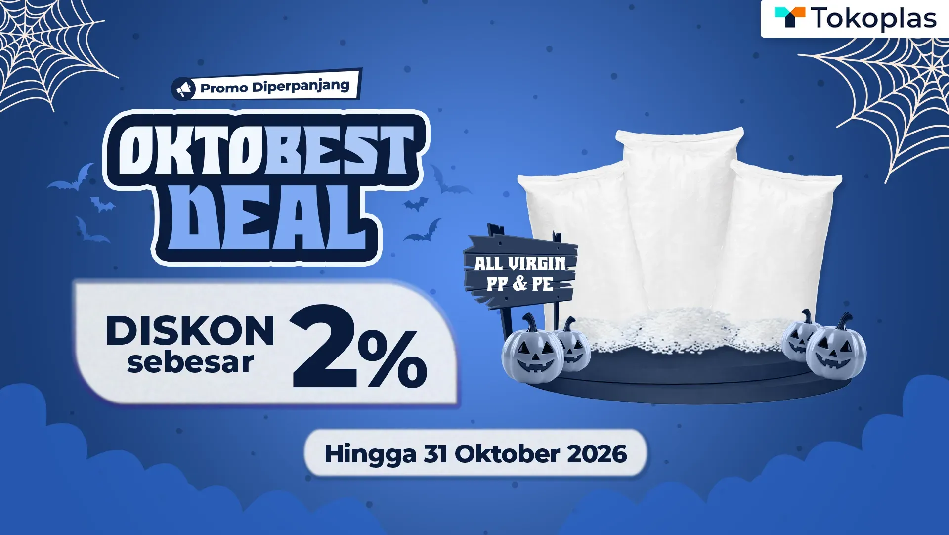 OKTOBEST DEAL - DISKON 2% PP & PE