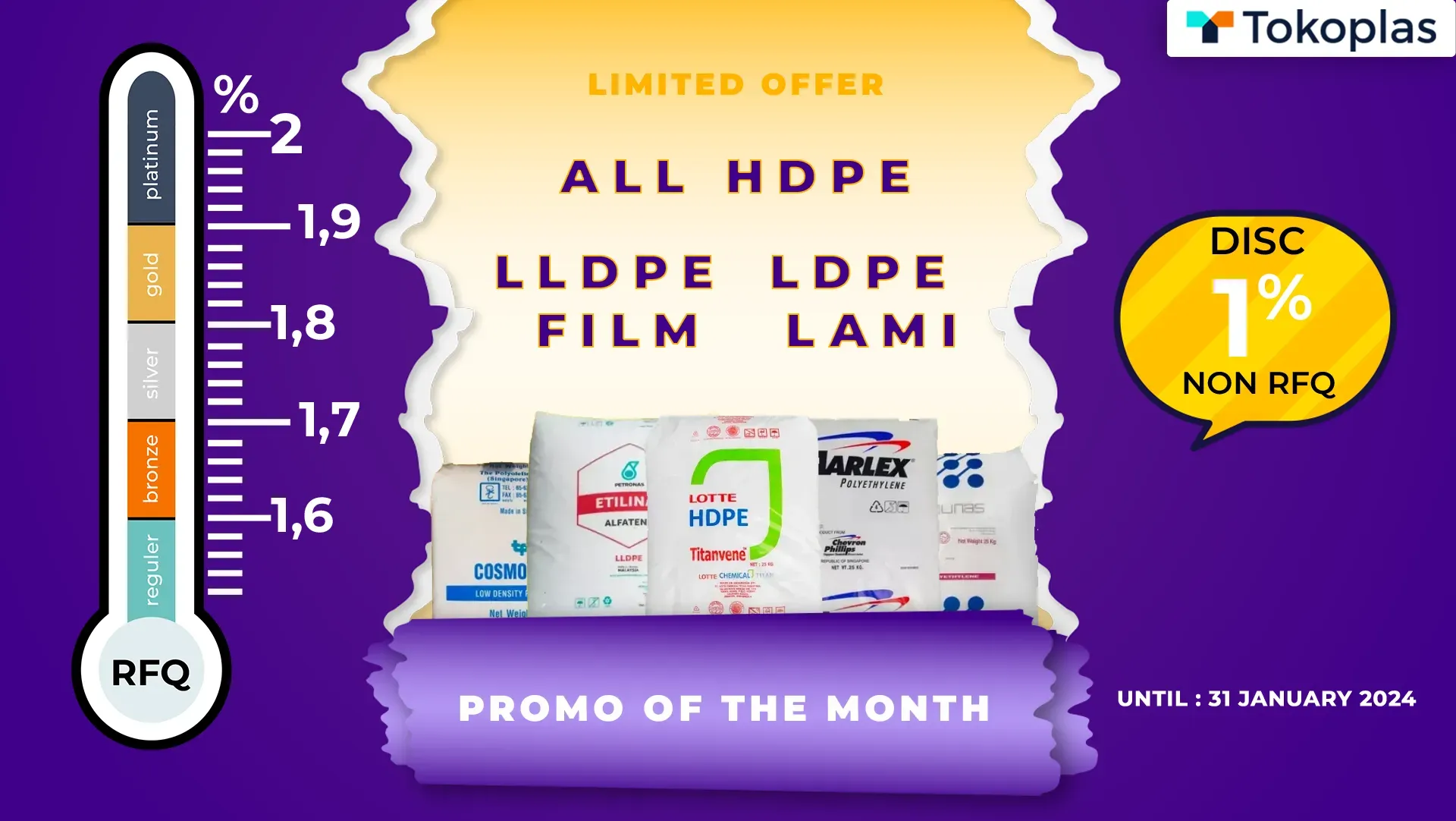 Promo of the month - Jan 2024