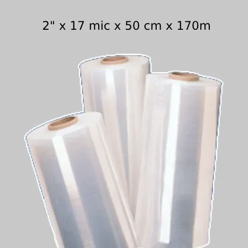 Beli CLEAR STRETCH FILM 2" x 17mic x 50cm x 170m - Clearpack Indojaya Pratama - Tokoplas Ecommerce Indonesia