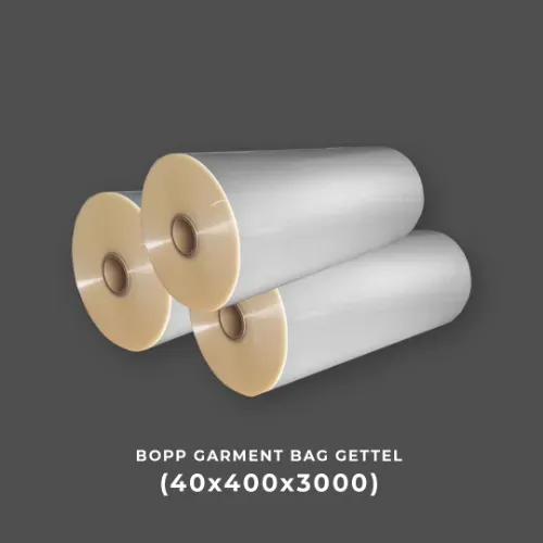 Beli BOPP GARMENT BAG GETTEL (40x400x3000) - Colorpak Flexible Indonesia - Tokoplas Ecommerce Indonesia