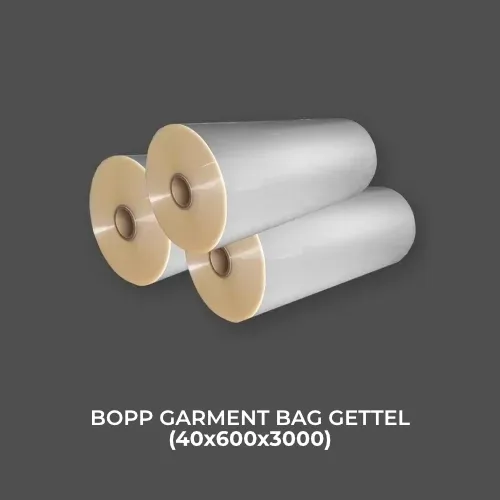 Beli BOPP GARMENT BAG GETTEL (40x600x3000) - Colorpak Flexible Indonesia - Tokoplas Ecommerce Indonesia