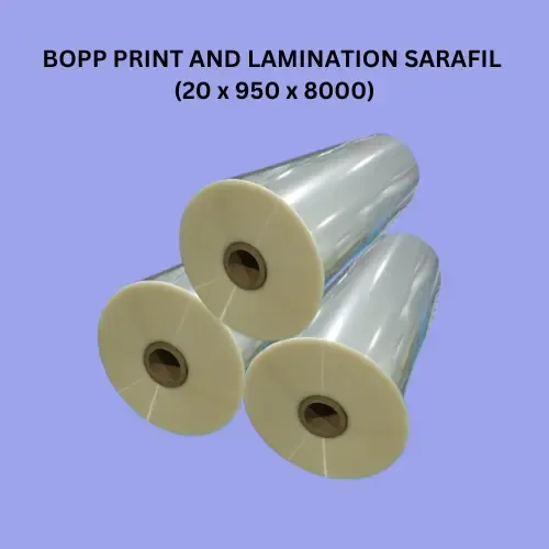 Beli BOPP PRINT AND LAMINATION SARAFIL (20 x 950 x 8000)  - Tokoplas Ecommerce Indonesia
