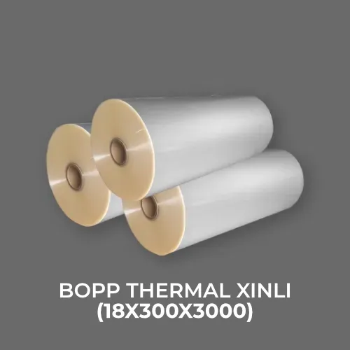Beli BOPP THERMAL XINLI (18X300X3000) - Colorpak Flexible Indonesia - Tokoplas Ecommerce Indonesia