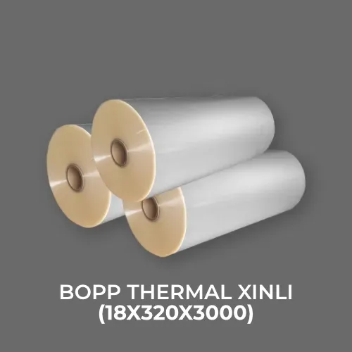 Beli BOPP THERMAL XINLI (18X320X3000) - Colorpak Flexible Indonesia - Tokoplas Ecommerce Indonesia