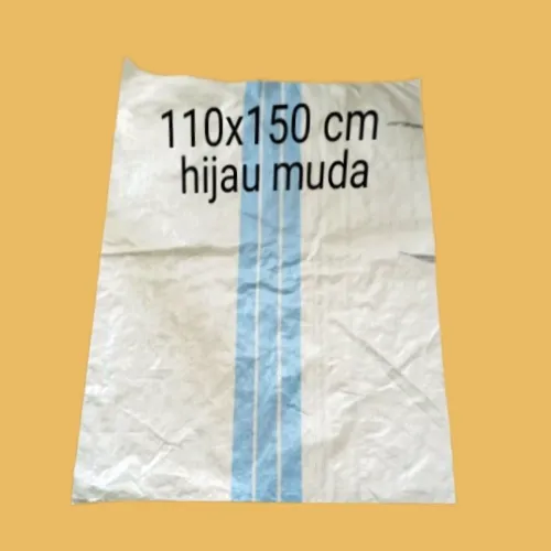 Beli KARUNG PP HIJAU MUDA 110 x 150 - Langgeng Jaya Plastindo - Tokoplas Ecommerce Indonesia