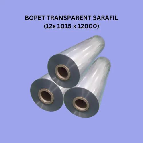 Beli BOPET TRANSPARENT SARAFIL (12x 1015 x 12000)  - Tokoplas Ecommerce Indonesia