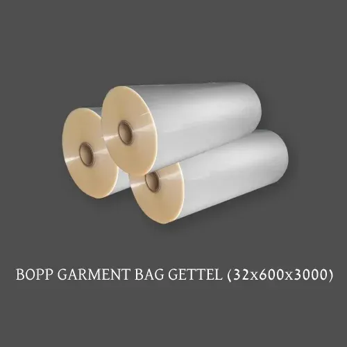 BOPP GARMENT BAG GETTEL (32x600x3000) - Tokoplas Ecommerce Indonesia