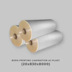 BOPP PRINTING LAMINATION AJ PLAST (20x830X8000) - Tokoplas Ecommerce Indonesia