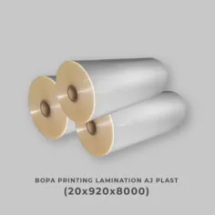 BOPP PRINTING LAMINATION AJ PLAST (20x920X8000) - Tokoplas Ecommerce Indonesia