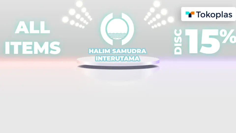 DISCOUNT 15% SPECIAL FOR HALIM SAMUDRA PRODUCT | Tokoplas.com