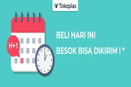 Mau dikirimkan H+1? Ga masalah!